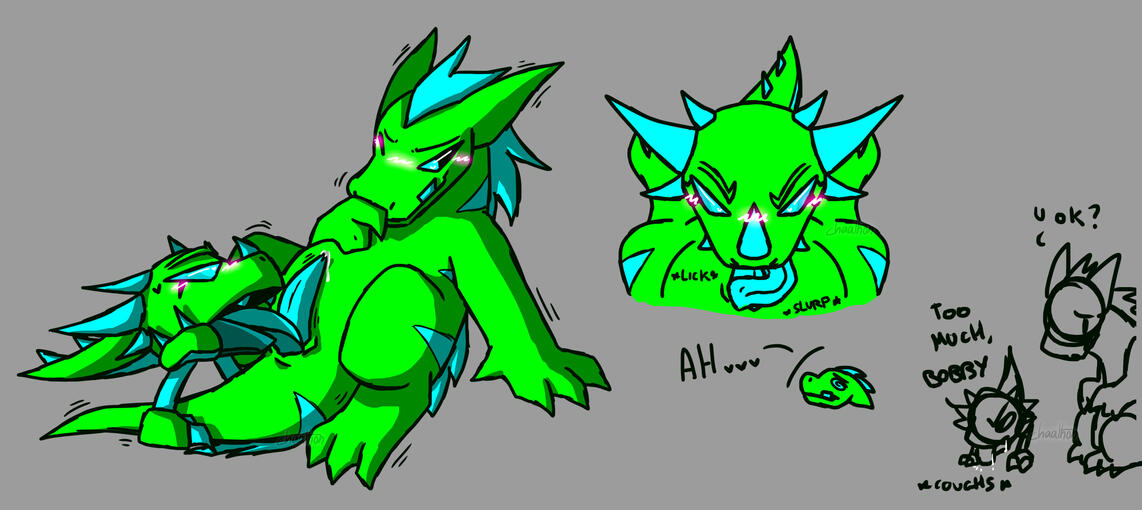 Shaded &amp; flat fullbody (+ sketch)